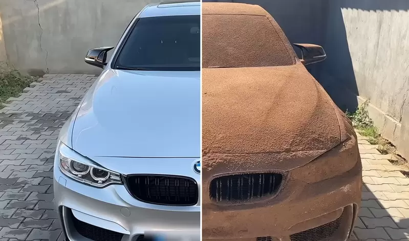 洗车影片大流行 先把一台BMW宝马搞髒再来彻底清洗超疗癒~❤